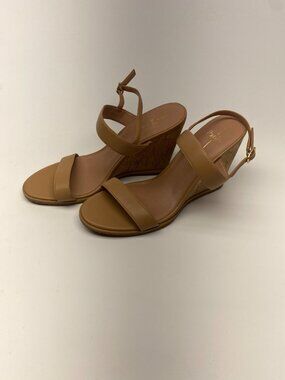 Linea Paolo Womens Elara Wedge Sandal In Desert Sz 11